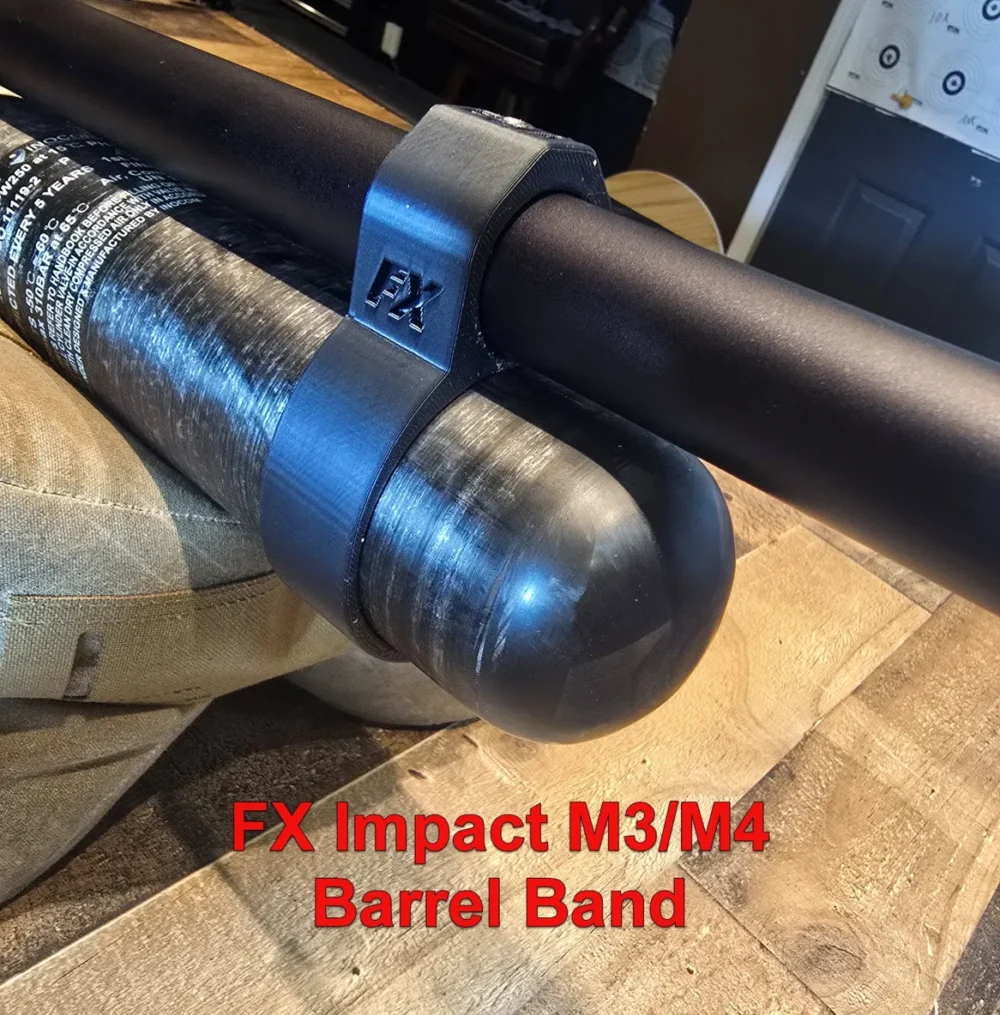 Here's an alt tag for the image: FX Impact M3/M4 barrel band.