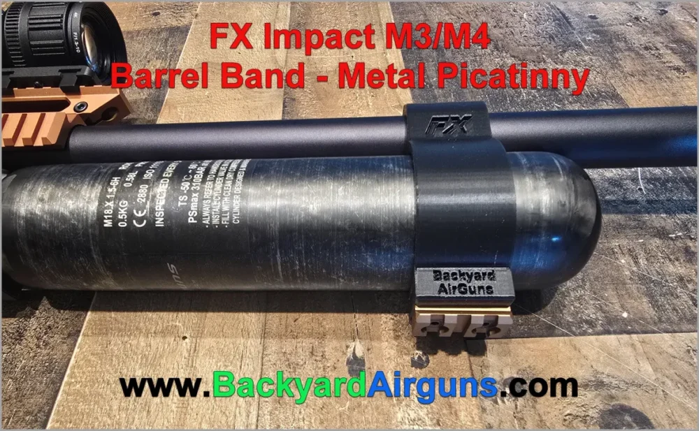 FX Impact M3/M4 barrel band picatinny rail.