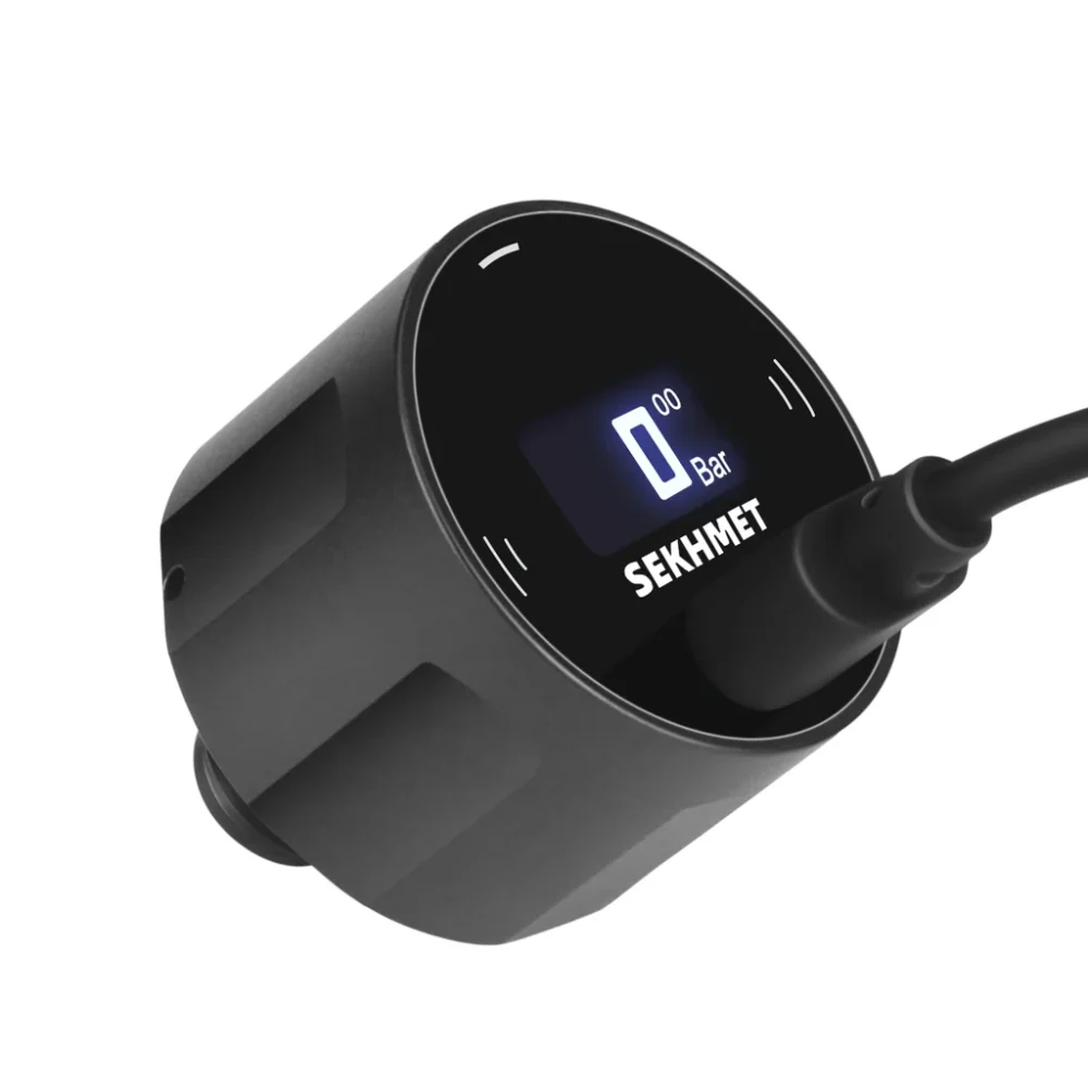 Gen-2 28mm Pro Sekhmet Digital Pressure Gauge 300 BAR 【M8 threads】